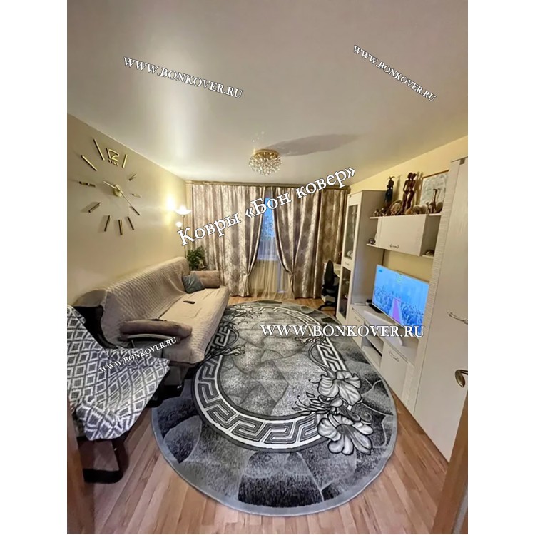 Ковер Лайт Карпет New NN Дизайн 26503 Овал