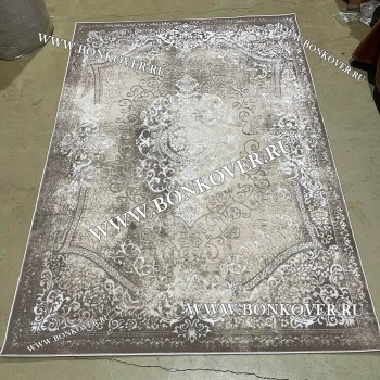 Современный Турецкий Ковер Дизайн 187 Бежево-Коричневый