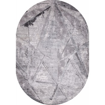 Ковер Armina 04022G GREY / GREY Овал